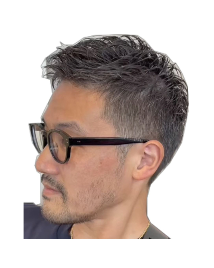 40代からのショートヘアの画像